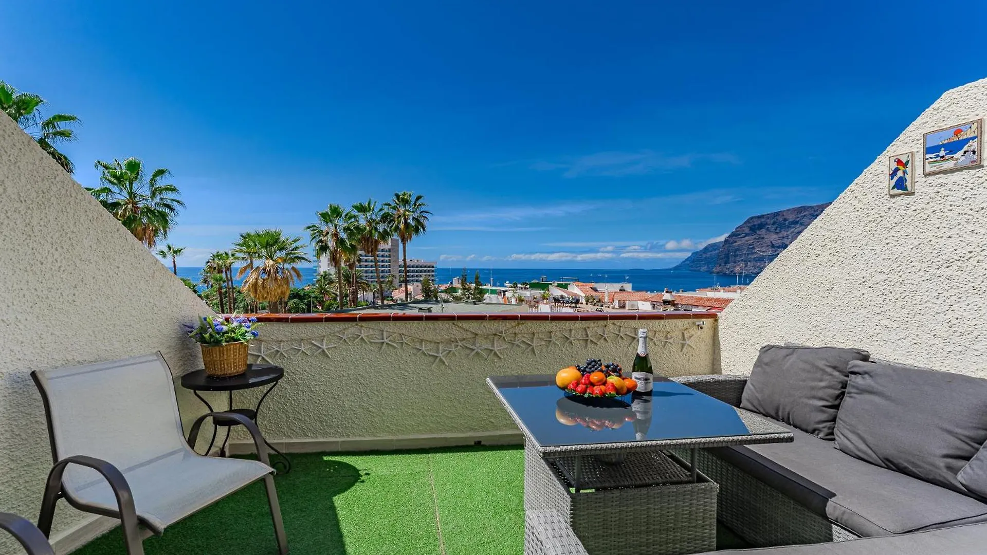2Bedroom Losgigantes Amazing View Free Parking Fibre Acantilado de los Gigantes