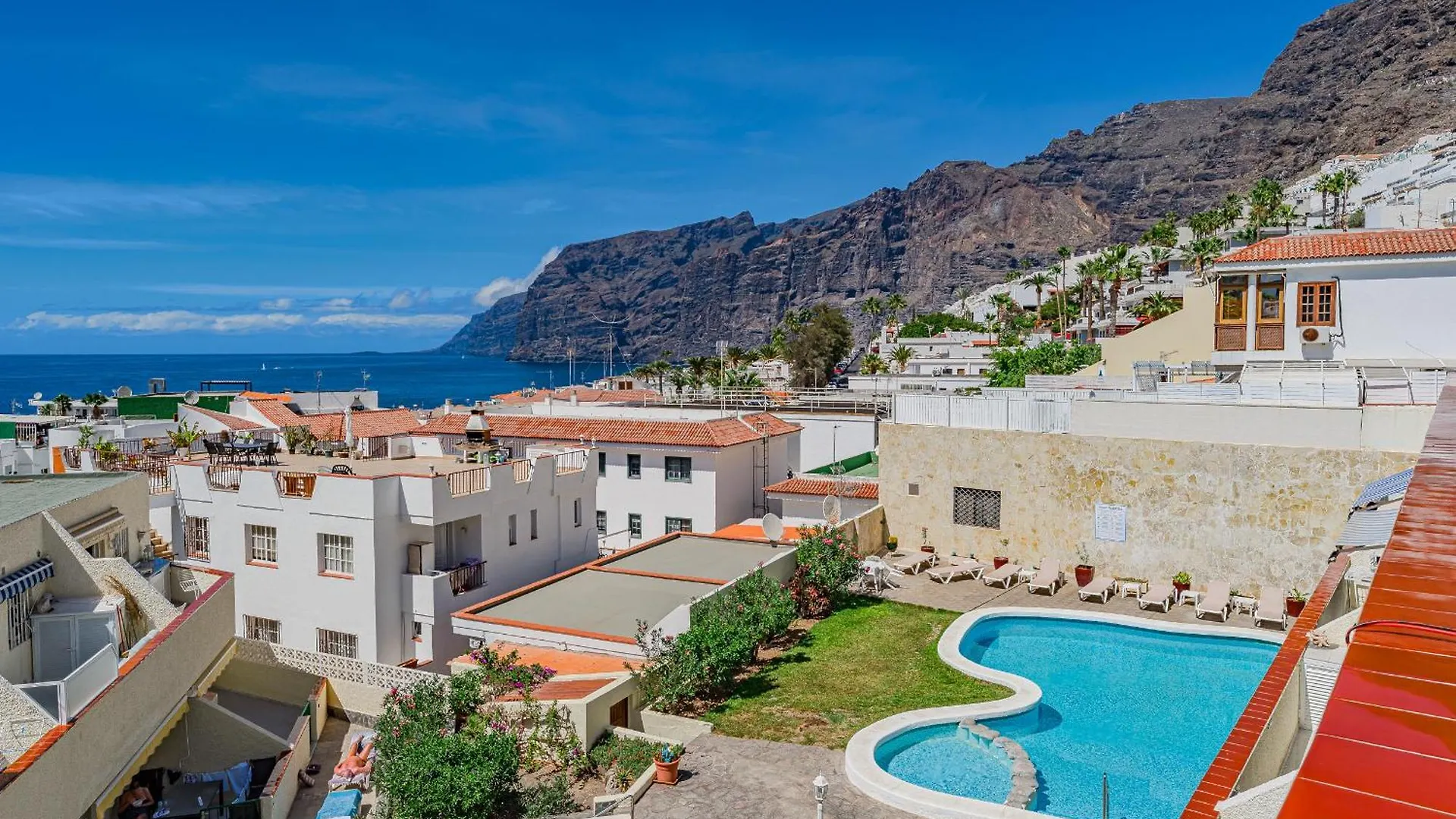 2Bedroom Losgigantes Amazing View Free Parking Fibre Acantilado de los Gigantes Apartment